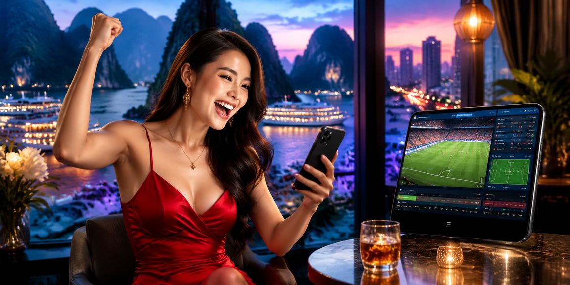 Người dùng truy cập casino di động tại Sài Gòn với điện thoại thông minh
